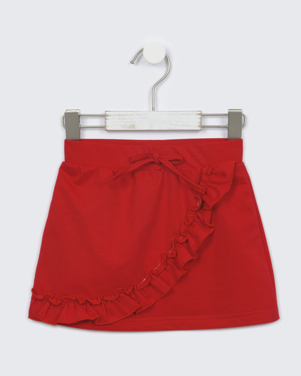 Picture of C1969 GIRLS SKIRT WITH FRILL AND A BOW